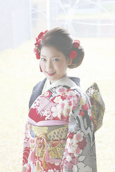成人式の写真